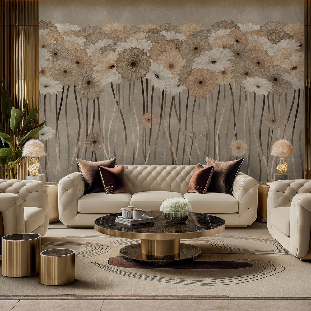 Fototapeta Lorenso - Gerbify- Gerbery w pastelach TPA 1123 0003 00