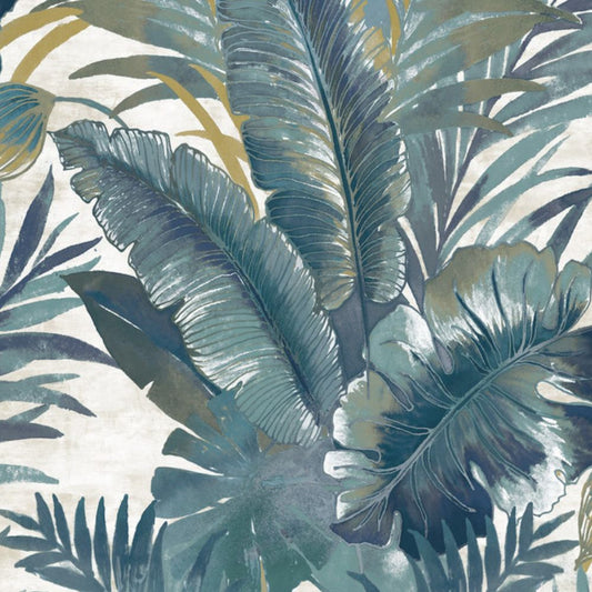 Zephira  tapeta w kwiatki liście  ZP54205