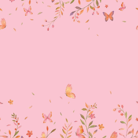 Pama Cute Walls Mural rośliny i motyle Decoprint CW6126-2