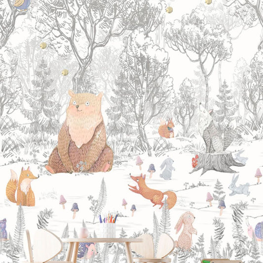 Pama Cute Walls Mural zwierzęta leśne Decoprint CW6043-1