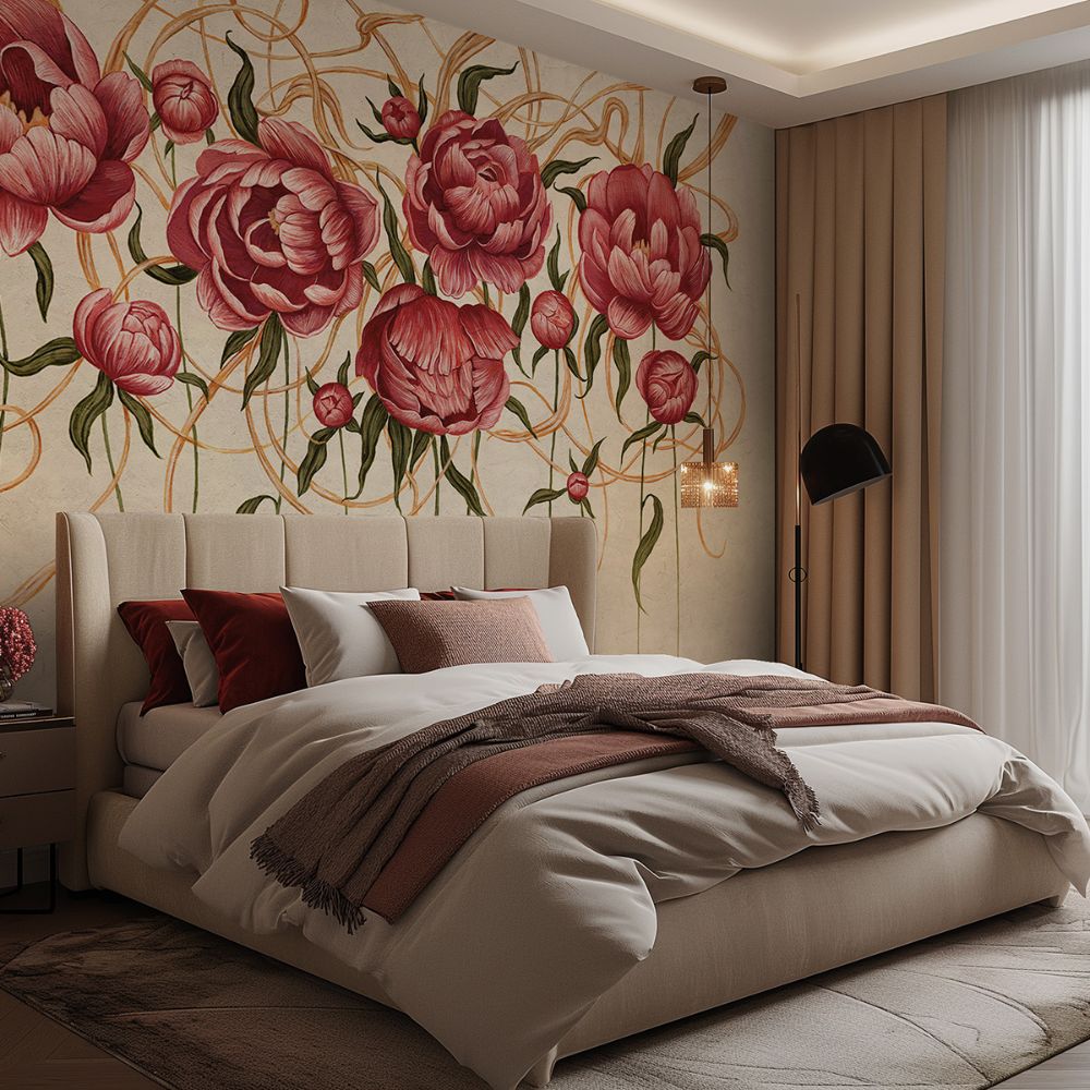 Fototapeta Lorenso - Pions- Piwonie  TPA 0124 0050 00