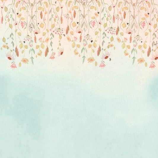 Pama Cute Walls Mural kwiaty i liście Decoprint CW6124-1