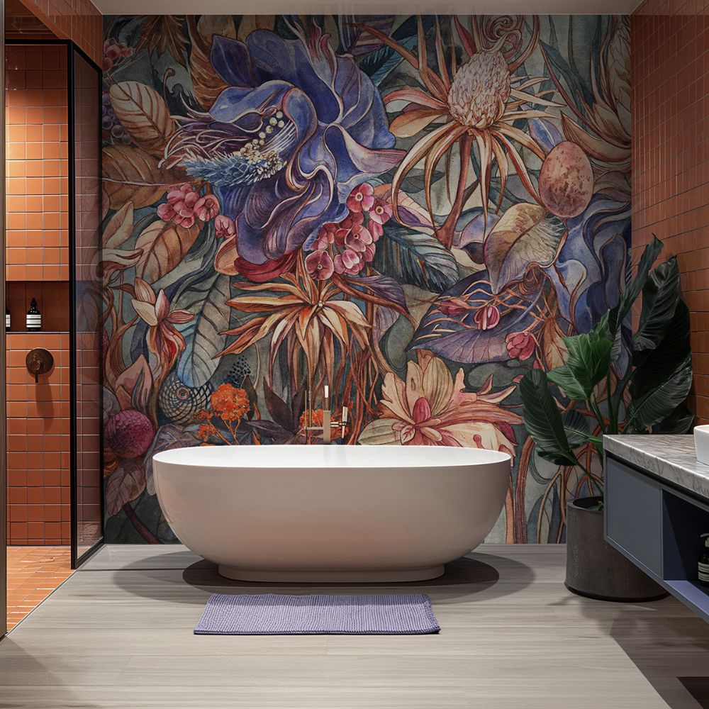 Fototapeta Lorenso - Quaro - Abstrakcyjne kwiaty TPA 0524 0084 00