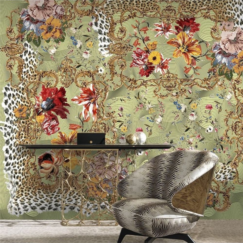 ROBERTO CAVALLI HOME NO.8 - Mural roślinny