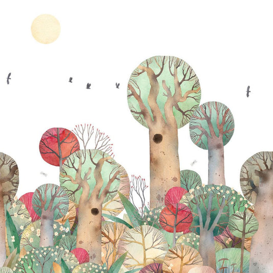 Pama Cute Walls Mural zaczarowany las Decoprint CW6049-1