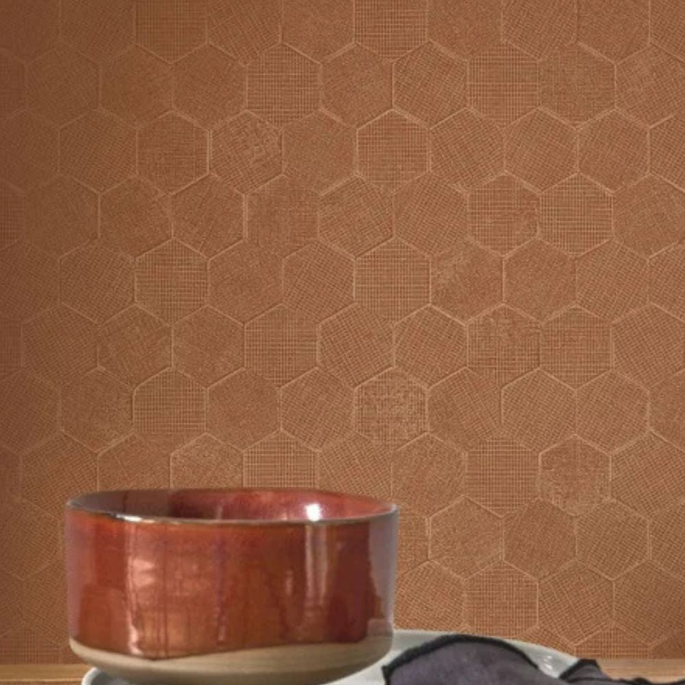 CASADECO SOLARIS MELI Tapeta w heksagony 201913000