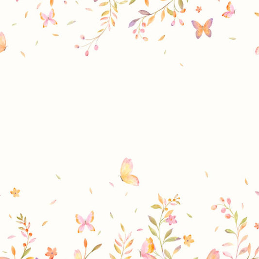 Pama Cute Walls Mural rośliny i motyle Decoprint CW6126-1