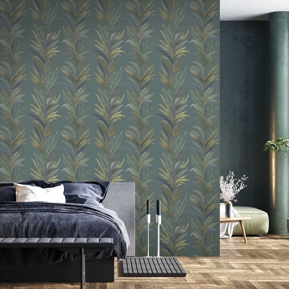 Cristiana Masi Ornamenta tapeta materiałowa Liście 35905