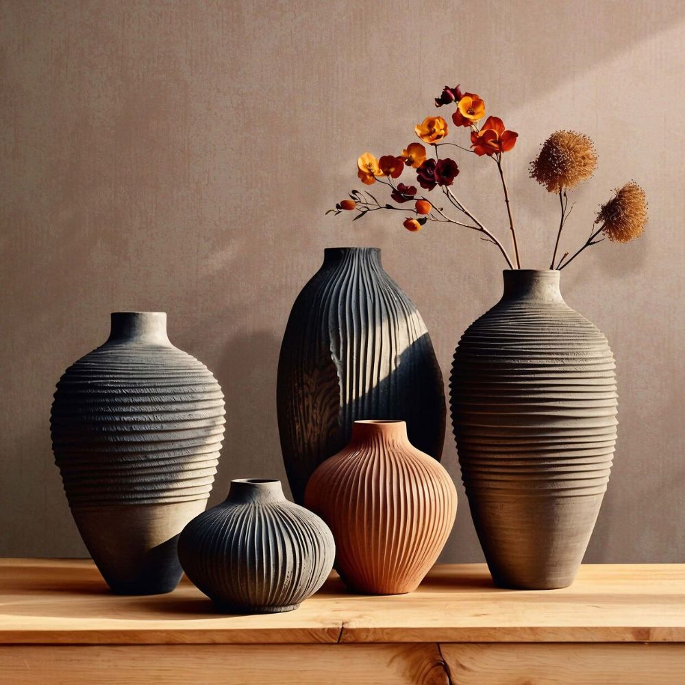 Marburg Terra tapeta na bazie gliny beton 34624