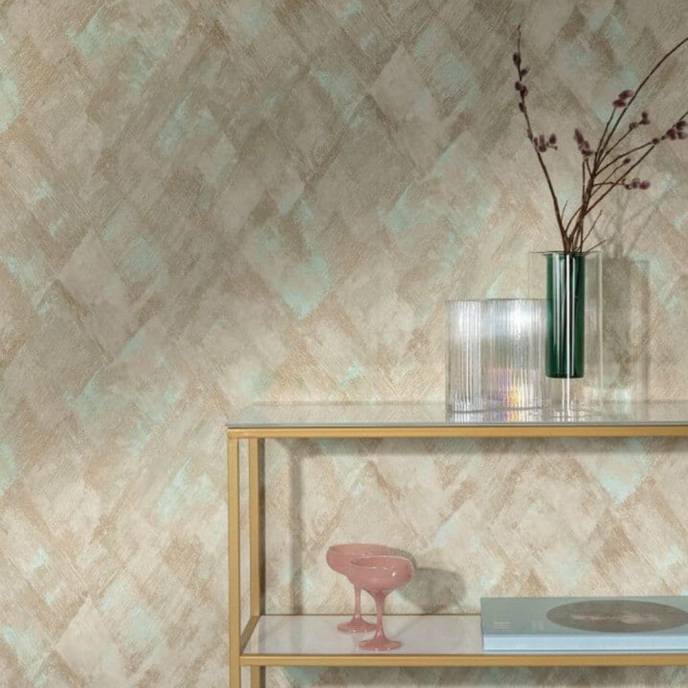 GRANDECO UNIVERSE 5 Tapeta geometryczna w romby UI3001