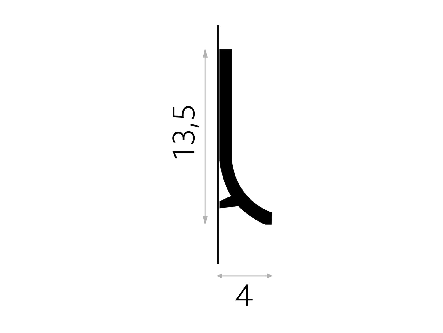 Listwa ścienna QS011
