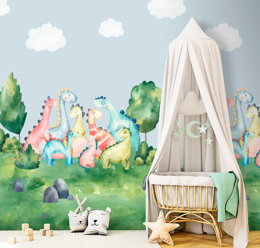Cute Walls Mural dinozaury Decoprint CW6003-2