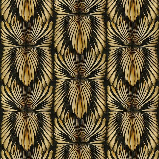 Roberto Cavalli - Abstrakcja na złotej lub srebrnej folii