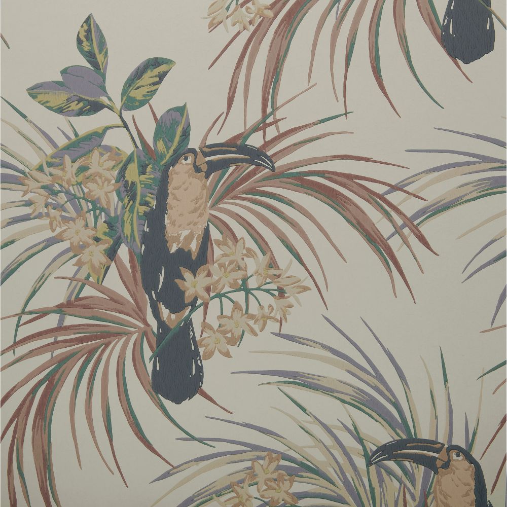 1838 WALLCOVERINGS - ELODIE - Liście, ptaki