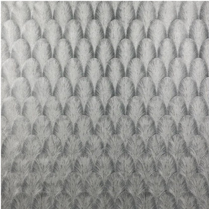 Casamance ECRIN  Vendome  Tapeta  wachlarze  metaliczna folia srebrna 76492752