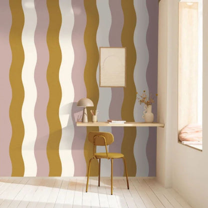 Caselio Twist   Sandy Tapeta falujące pasy 106475076