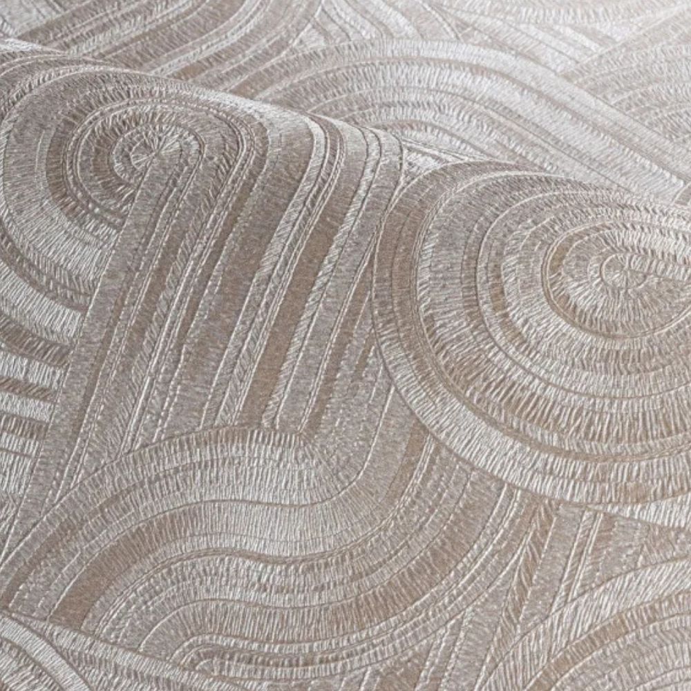 Casamance ECRIN  Carat zakrzywione mieniące linie 75000814
