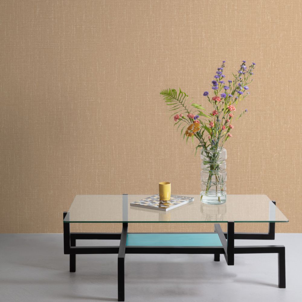 GRANDECO KEEN Tapeta imitująca płótno 106 cm szer.  KE1003