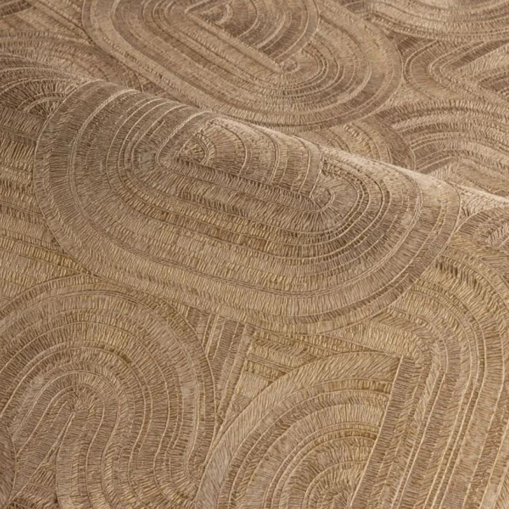 Casamance ECRIN  Carat zakrzywione mieniące linie 75001222