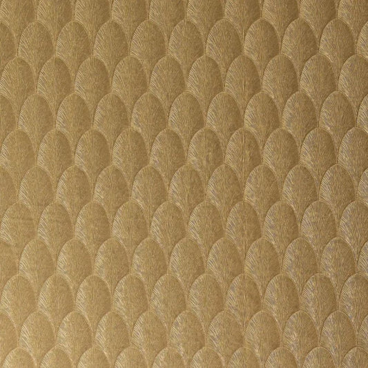Casamance ECRIN  Vendome  Tapeta  wachlarze  metaliczna folia srebrna 76492650