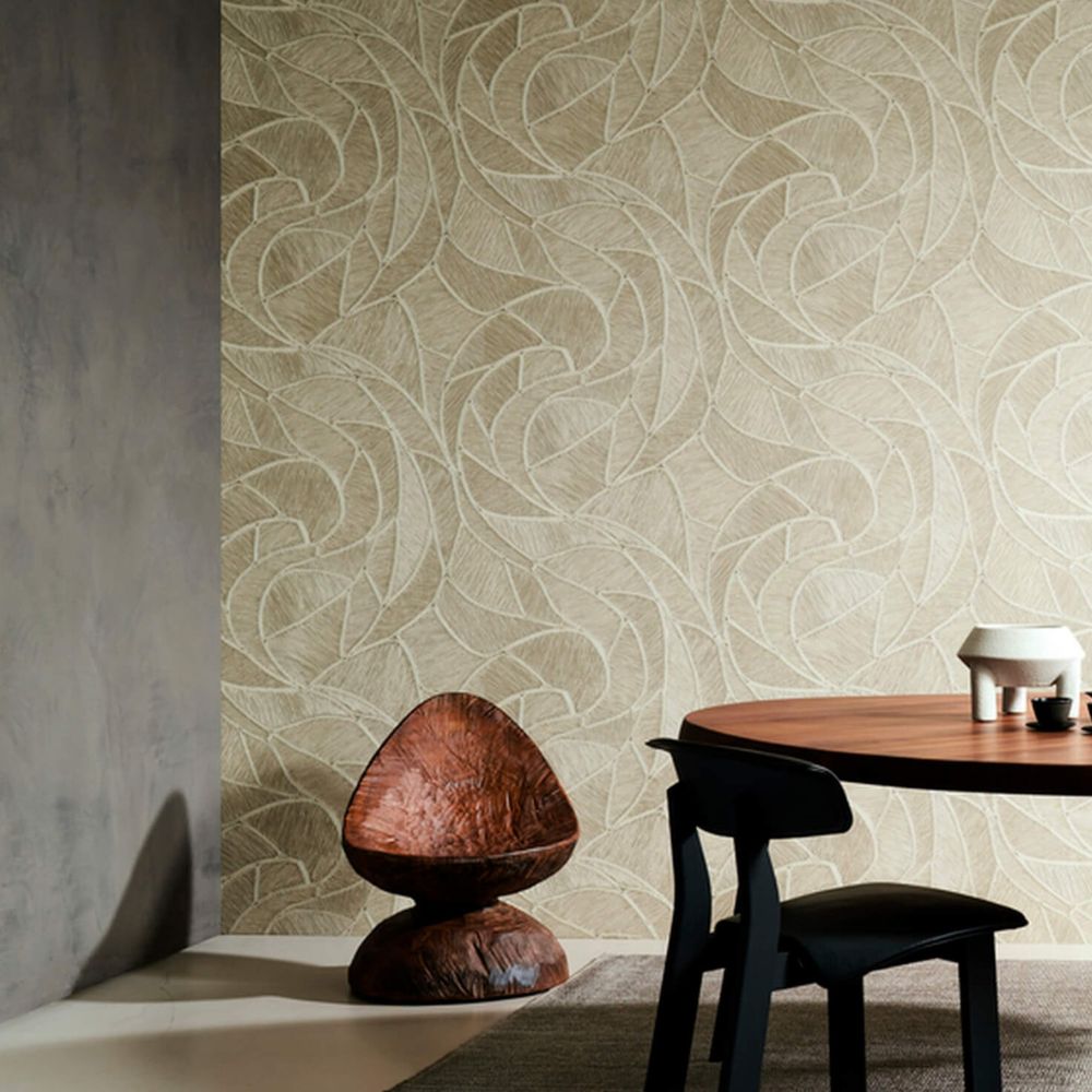ARTE  Manila Spiral Tapeta w liście  64510