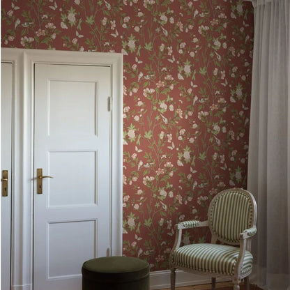 Boråstapeter Herrgård Sophia Magdalena Tapeta w kwiaty 8704