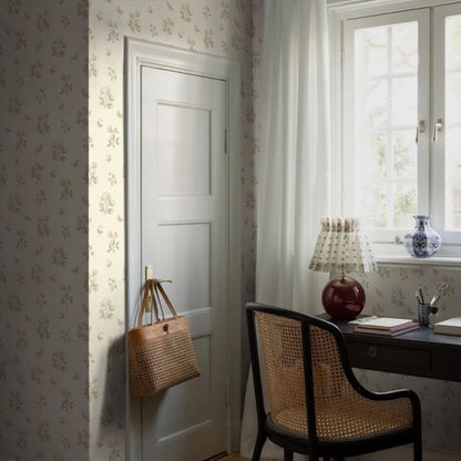 Boråstapeter Herrgård Luktärt Tapeta w drobne kwiaty liście 8707