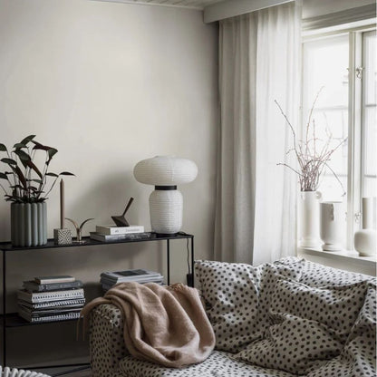 Boråstapeter Linen  Calm White Tapeta lniana 4301
