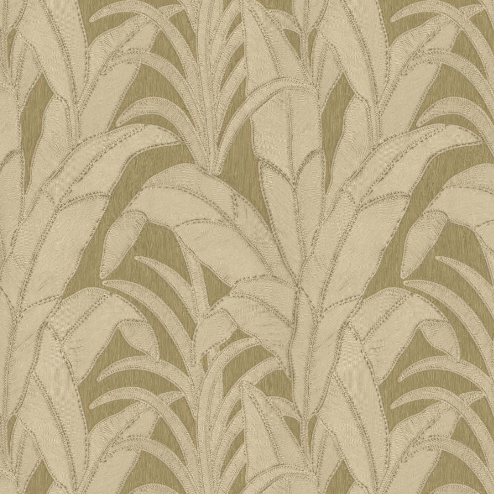 ARTE  Manila Botanic Tapeta w bananowca z efektem wyszywania 64500