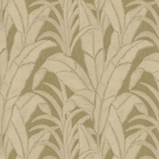 ARTE  Manila Botanic Tapeta w bananowca z efektem wyszywania 64500