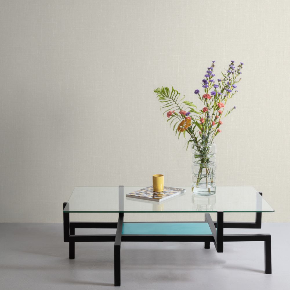 GRANDECO KEEN Tapeta imitująca płótno 106 cm szer.  KE1006