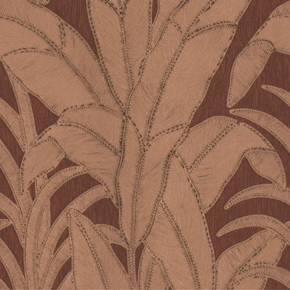 ARTE  Manila Botanic Tapeta w bananowca z efektem wyszywania 64502