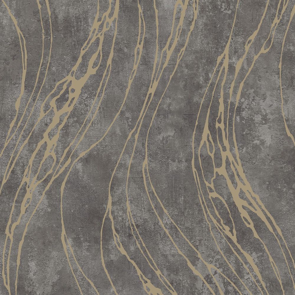 GRANDECO TIME 3 Tapeta beton i fale TJ3102