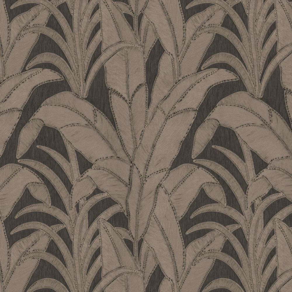 ARTE  Manila Botanic Tapeta w bananowca z efektem wyszywania 64505