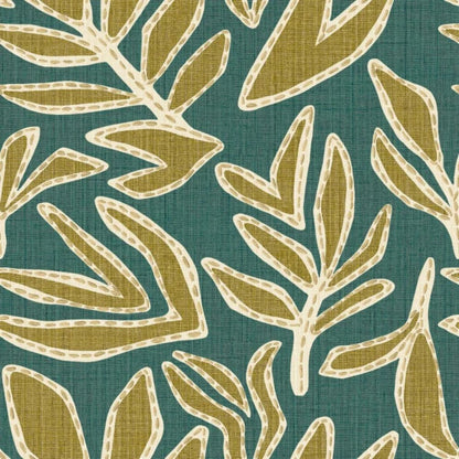 Casamance Lanzea  Tapeta w  liście 77640304