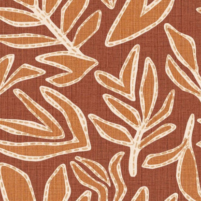Casamance Lanzea  Tapeta w  liście 77640406