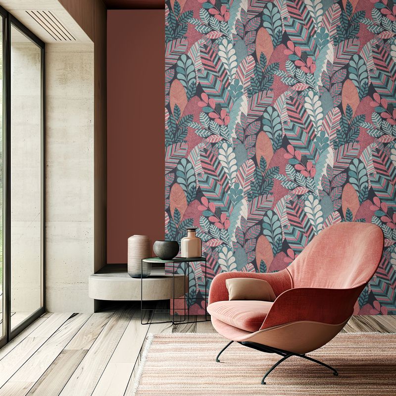 Hohenberger Tapeta Raku  Liście  65712 Koliber