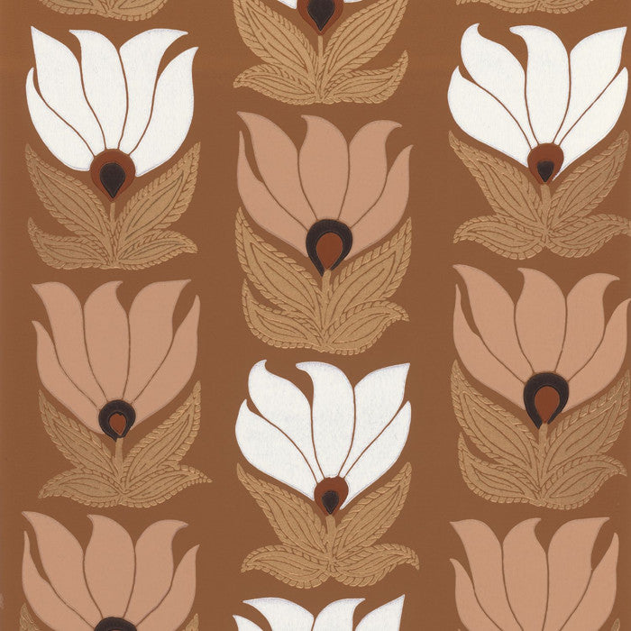Casamance SQUARE - DAUPHINE - Tapeta botaniczna w kwiaty