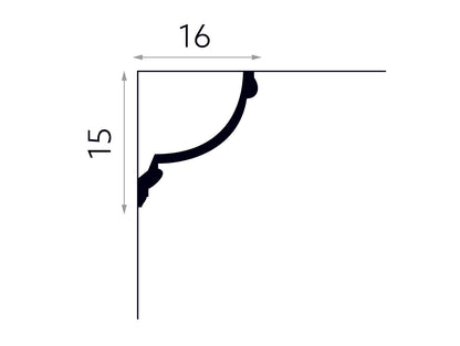 Listwa sufitowa MDB140