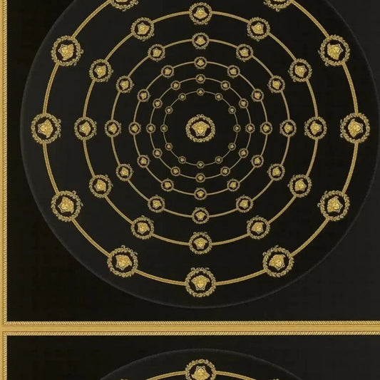 VERSACE VI - Tapeta ornament z Meduzami 79175-5