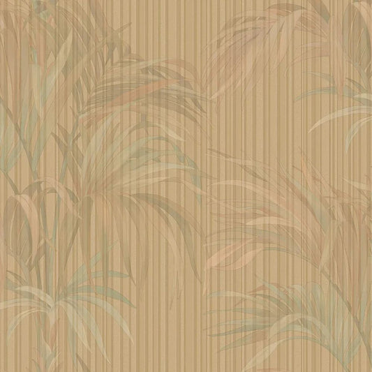 Zambaiti Parati Philipp Plein 2  Tapeta liście  prążki Z81017