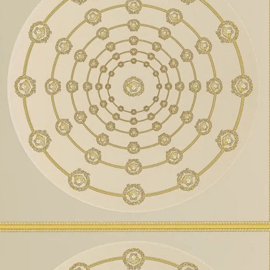 VERSACE VI - Tapeta ornament z Meduzami 79175-3
