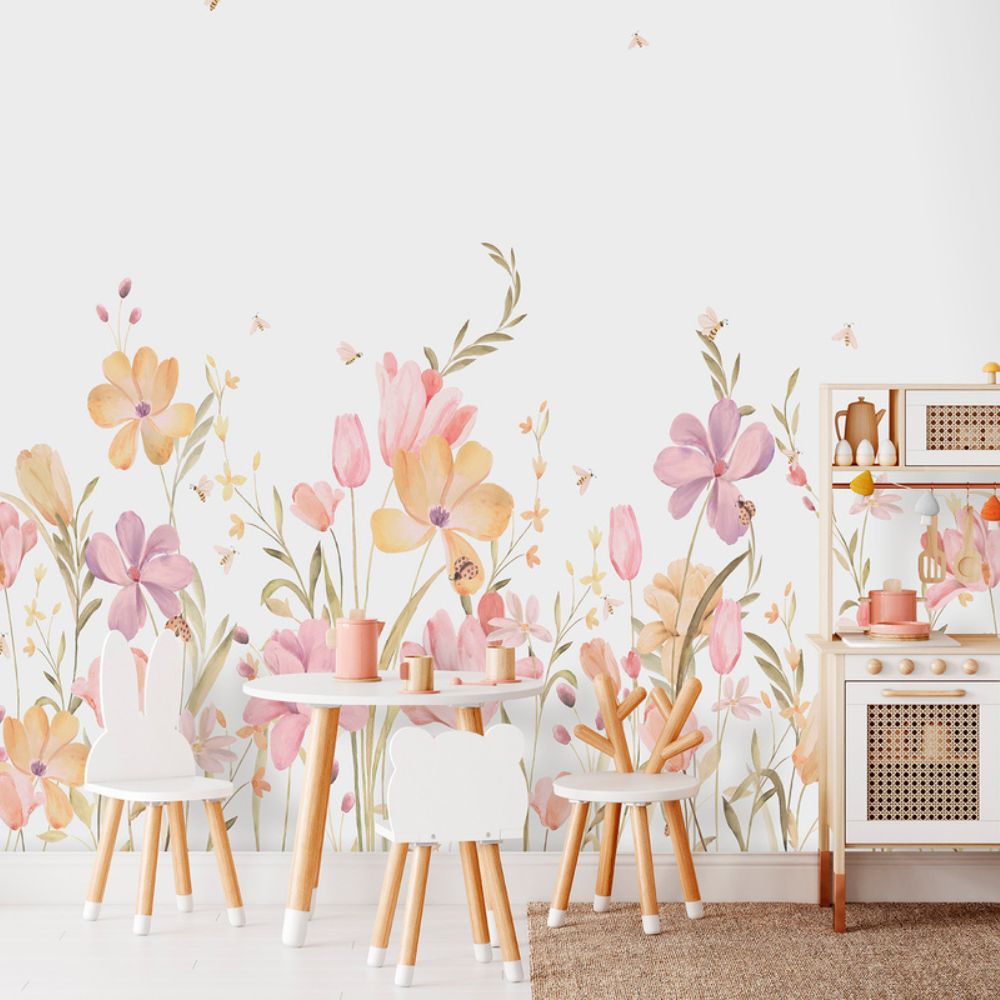 Pama Cute Walls Mural polne kwiaty Decoprint CW6129-1