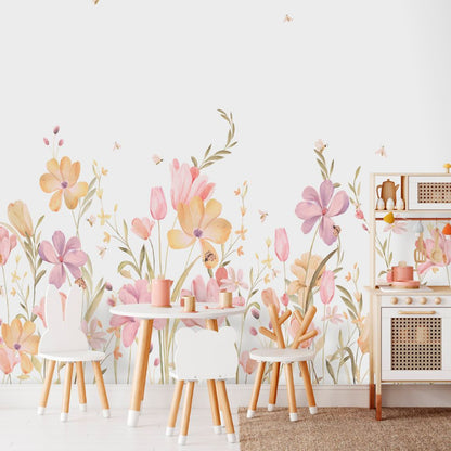Pama Cute Walls Mural polne kwiaty Decoprint CW6129-1