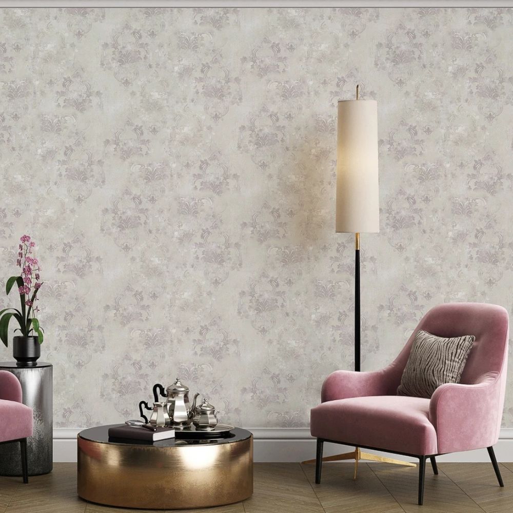 Tapeta RAVENA  YAZMIN Tapeta w kwiaty listki  101107-5