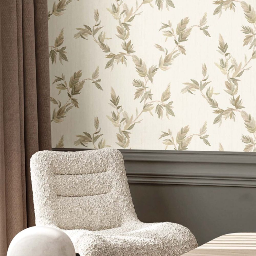 Cristiana Masi Ornamenta tapeta w kwiaty liście 35917