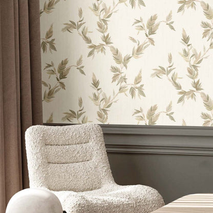 Cristiana Masi Ornamenta tapeta w kwiaty liście 35917