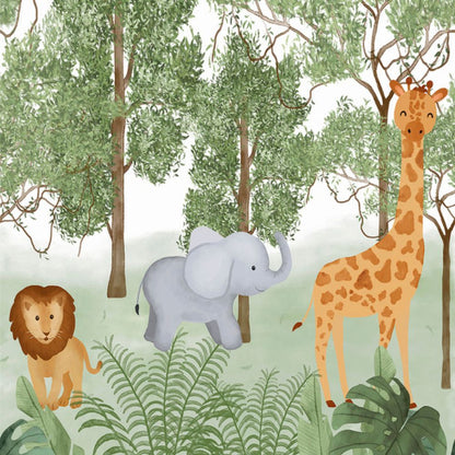 Pama Cute Walls Mural dżungla Decoprint CW6117-1