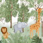 Pama Cute Walls Mural dżungla Decoprint CW6117-1