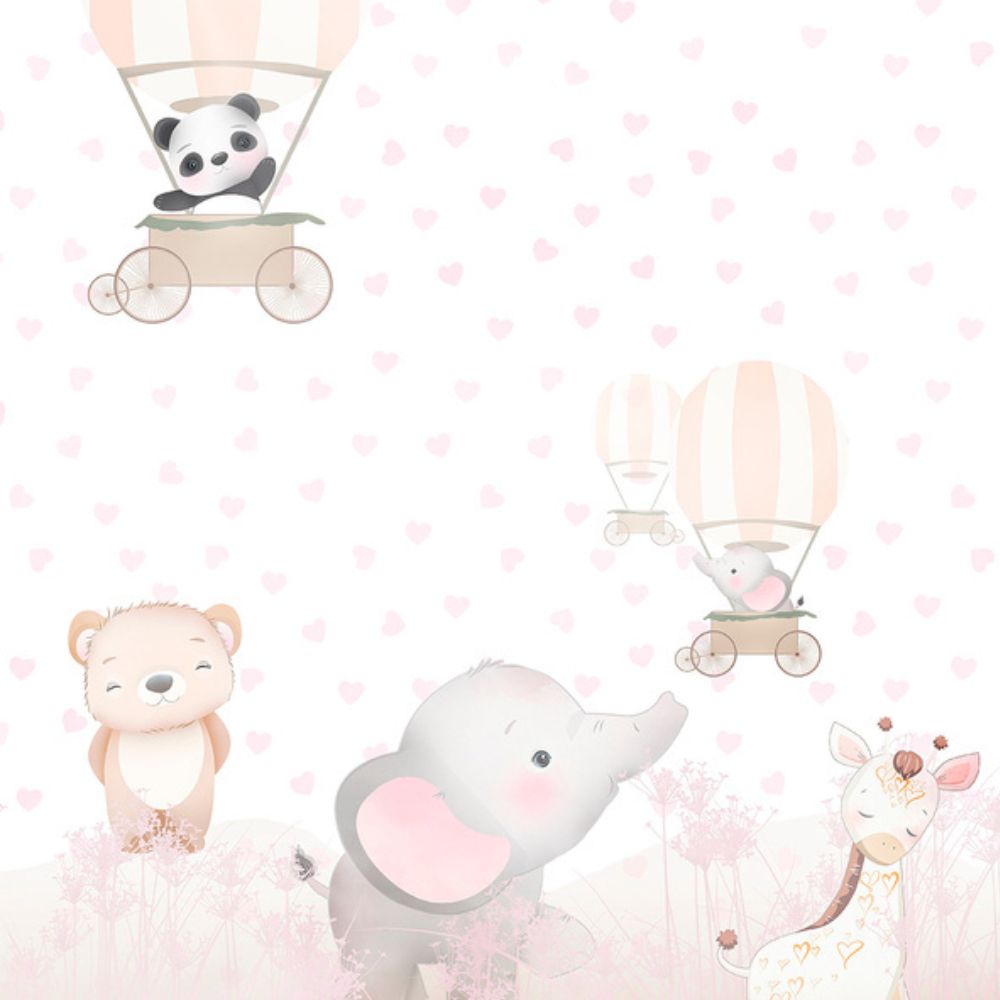 Pama Cute Walls Mural zwierzęta  balony CW6031-1